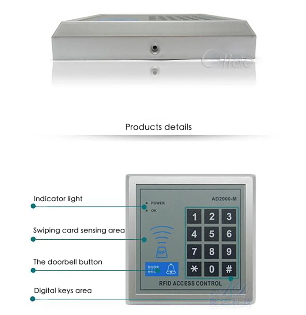 RFID Card Reader Access Keypad AD2000-M8