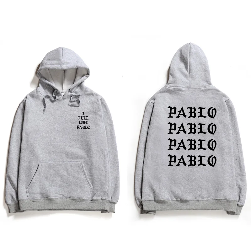 Assc мужская толстовка с капюшоном в стиле «хип-хоп» I Feel Like Pablo Kanye West уличная толстовка с капюшоном, толстовки с капюшоном, с надписью, с капюшоном, для клуба