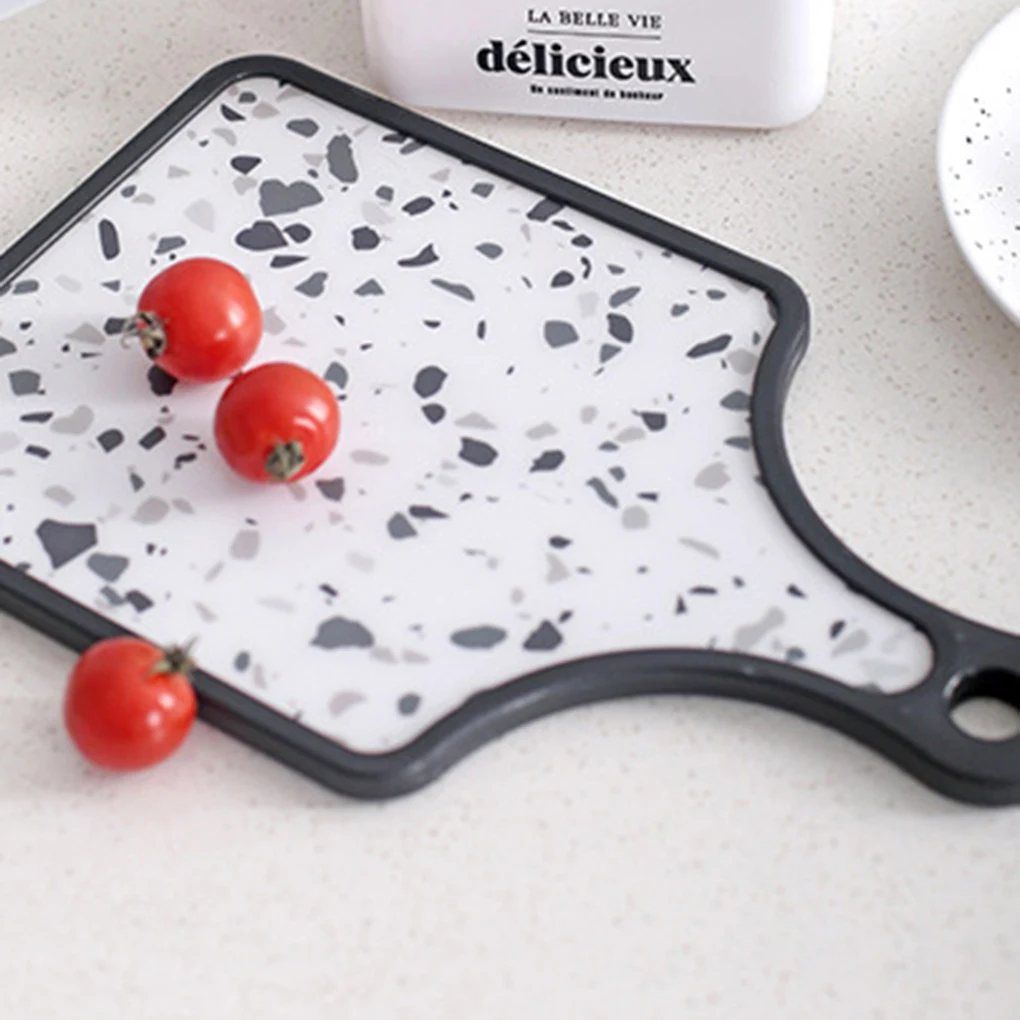 

Kitchen Chopping Blocks Marble Texture Wood PP Fruit Vegetable Non-slip Double Sides Cutting Board