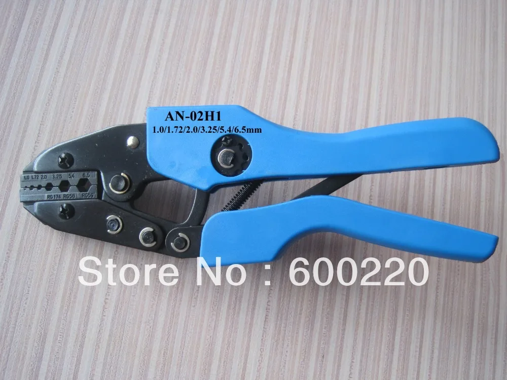 AN 02H1 RG58 RG59 RG62 crimper BNC fiber optic Crimping Tool for