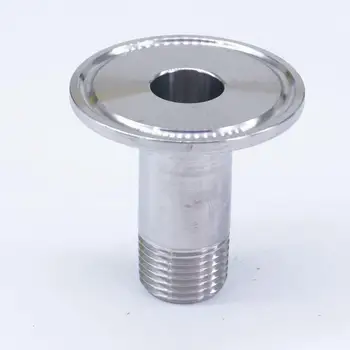 

1/2" NPT Male x 1.5" Tri Clamp SUS 304 Stainless Steel Sanitary Fitting Coupling For Home Brew Beer