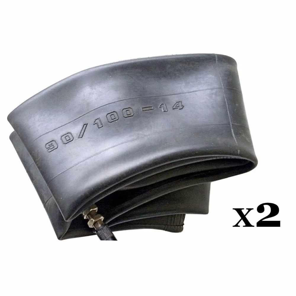 

MYMOTOR Set of 2 Tire inner tubes 90/100-14 | Replacement for 14" Tires 3.00-14