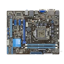 Настольная Материнская плата Asus P8H61-M LE H61 Socket LGA 1155 i3 i5 i7 DDR3 16G uATX UEFI биос оригинальная б/у материнская плата в продаже