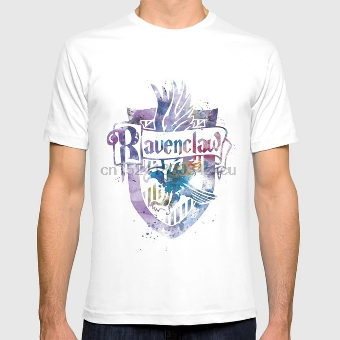 

Printed Men T Shirt Cotton tShirt O-Neck Short-Sleeve Women T-Shirt Ravenclaw