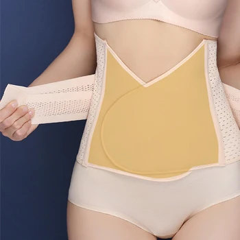 

Postpartum Maternity Belt Breathable Hollow Corset Waist Control Slimming Bandage for pregnancy clothes Belly Band for Pregnant