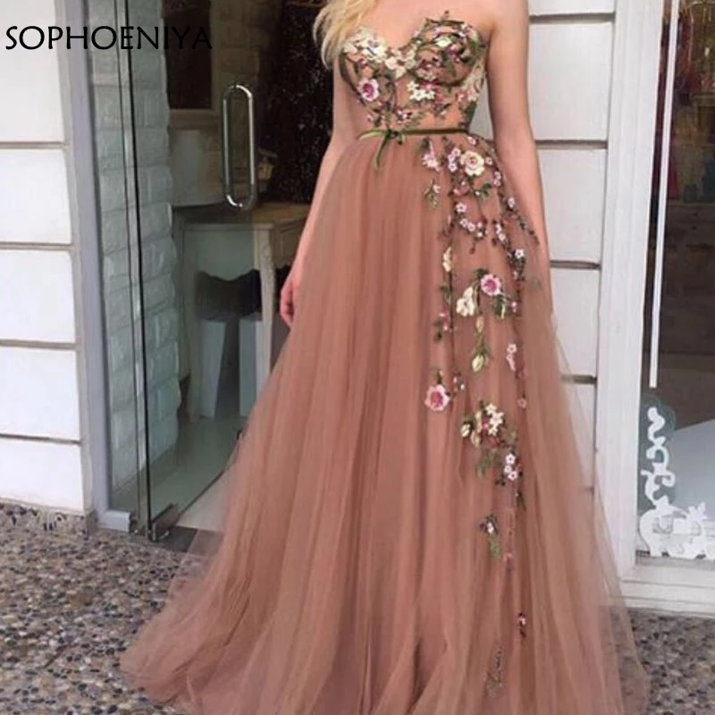 New-Arrival-Pink-Long-evening-dress-2019-Lace-Appliques-Dubai-Arabic-Evening-dresses-Ever-pretty-Party (1)