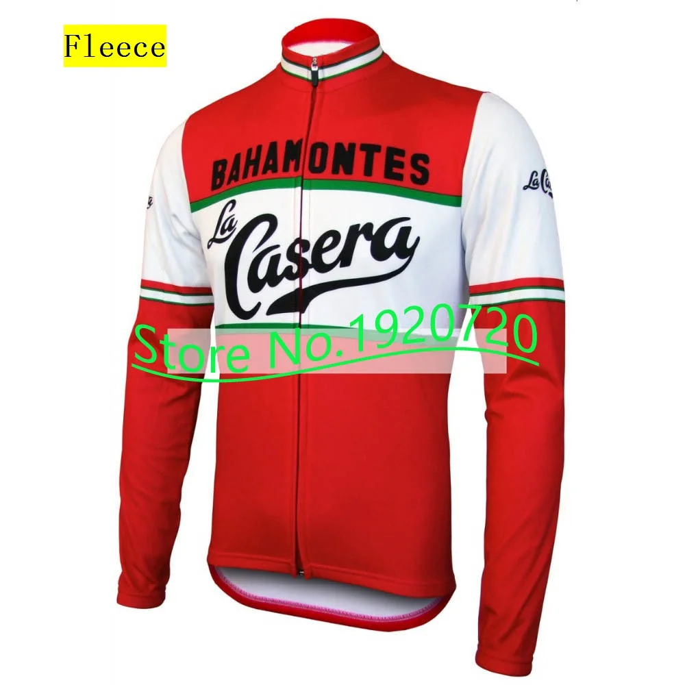 Произвольный выбор, новинка года, Красная Зимняя флисовая футболка с длинными рукавами для мужчин, одежда для велоспорта, одежда для шоссейного велосипеда - Цвет: Style photo