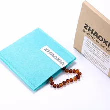 Baltic Amber Teething Bracelet for Adult(Cognac Raw) – Handmade in Lithuania – Lab-Tested Authentic – 2 Sizes