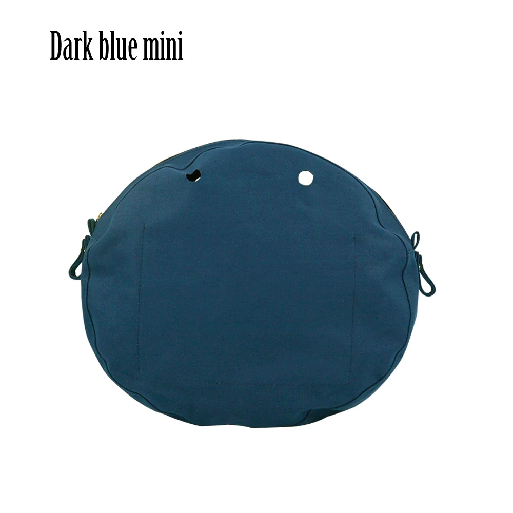 Новинка, водонепроницаемая внутренняя подкладка, карман на молнии для Obag twist mini для O bag, женская сумка через плечо - Цвет: dark blue mini