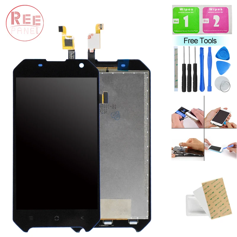 

100% tested for BlackView BV6000 Bv6000s LCD Display Touch Screen Assembly Repair Part For BlackView Bv6000 BV6000s LCD Display