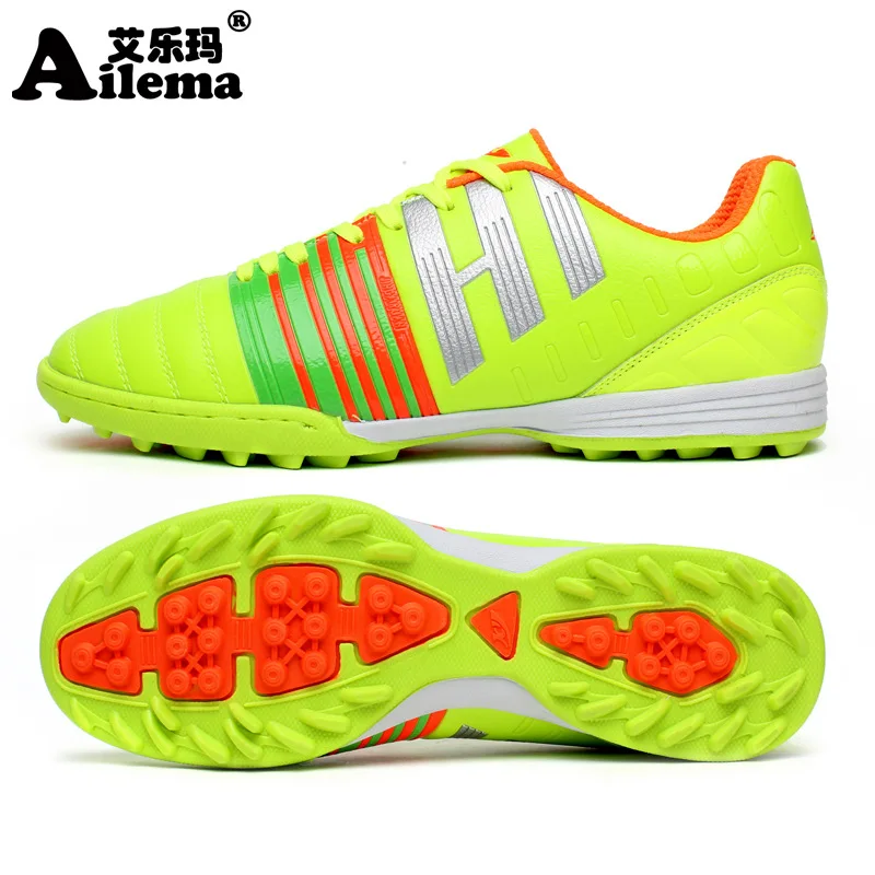 

Ailema genuine sneakers With spikes broken nails TF female children's professional training shoes Messi Falcon Casual Shoes