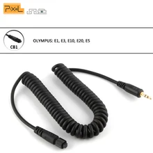 PIXEL CL-CB1 Беспроводной дистанционного Управление пульт дистанционного управления с кабелем для спуска затвора для цифровой камеры Olympus E20 E10 E5 E3 E1 RW-221 TC-252 TW-282 TW-283 T8 T3
