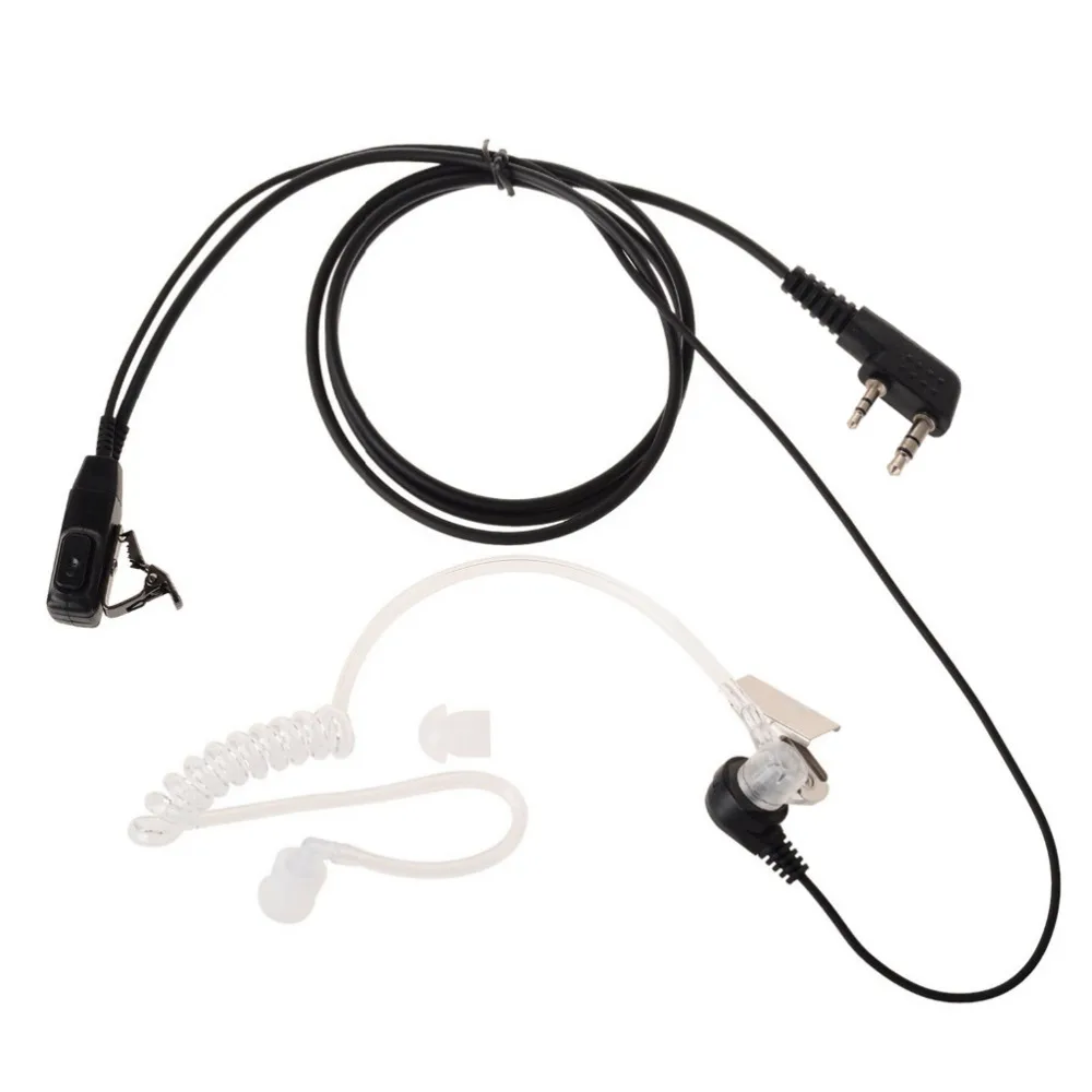 Radio Accessories Air Acoustic PTT Earpiece with Microphone In ear CB