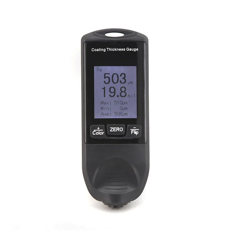 

Vehicle Automotive Coating Thickness Gauge Car Painting Film Thickness Meter TFT Screen Display Digital Thickness Detection Tool