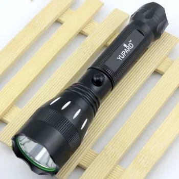 

Cree Q5 280lm Aluminum Waterproof Led Flashlight Torch Light For 18650 Rechargeable Battery