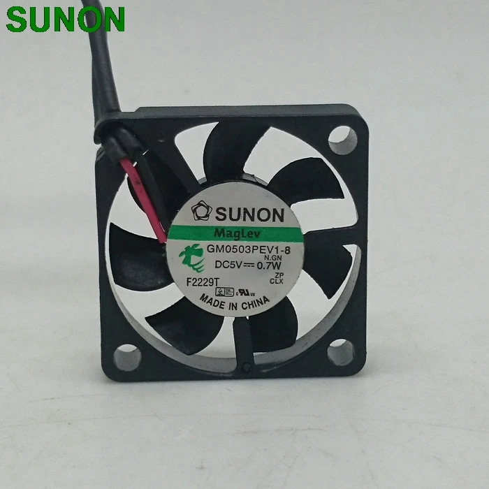 SUNON GM0503PEV1-8 Тонкий 6 мм толщина 3006 5 В 0.7 Вт dc бесщеточный вентилятор охлаждения