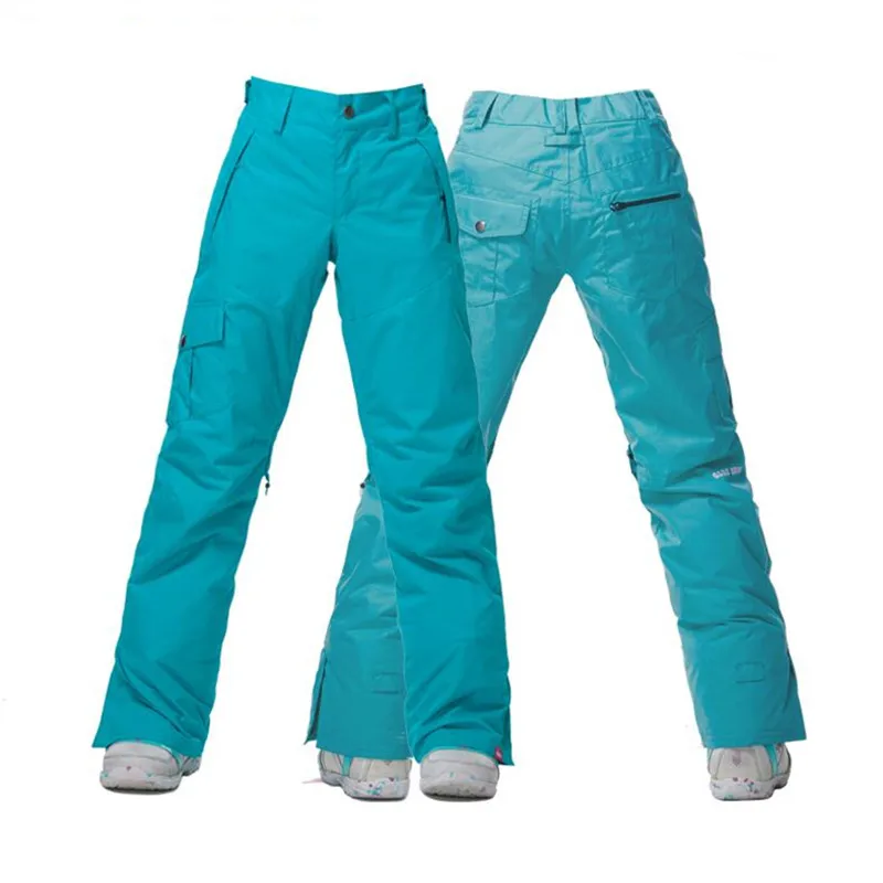 Женские лыжные зимние лыжные брюки высокого качества сноуборд брюки водонепроницаемые уличные теплые брюки
