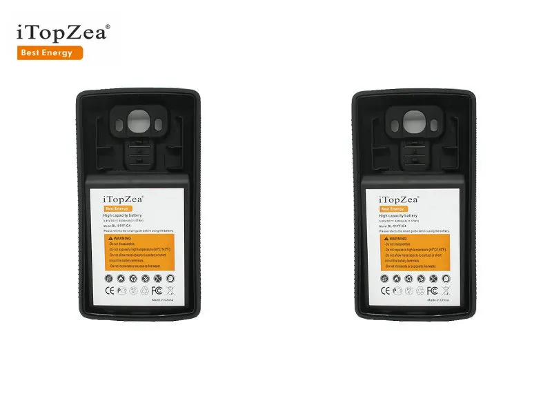 ITopZea 2x8200 мА/ч G4 BL-51YF на Батарея с ТПУ чехол для LG H818 VS999 VS986 US991 F500 F500S F500K F500L H810 H815 |