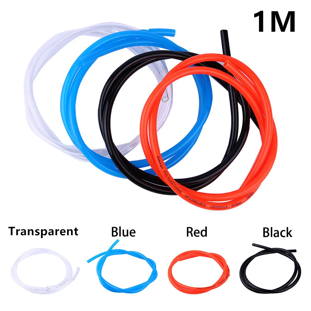 

1M Fuel Pipe Tubing Petrol Line Unleaded Oil Hose Synthetic Material Motorcycle Fuel Gas Line Hose Tube