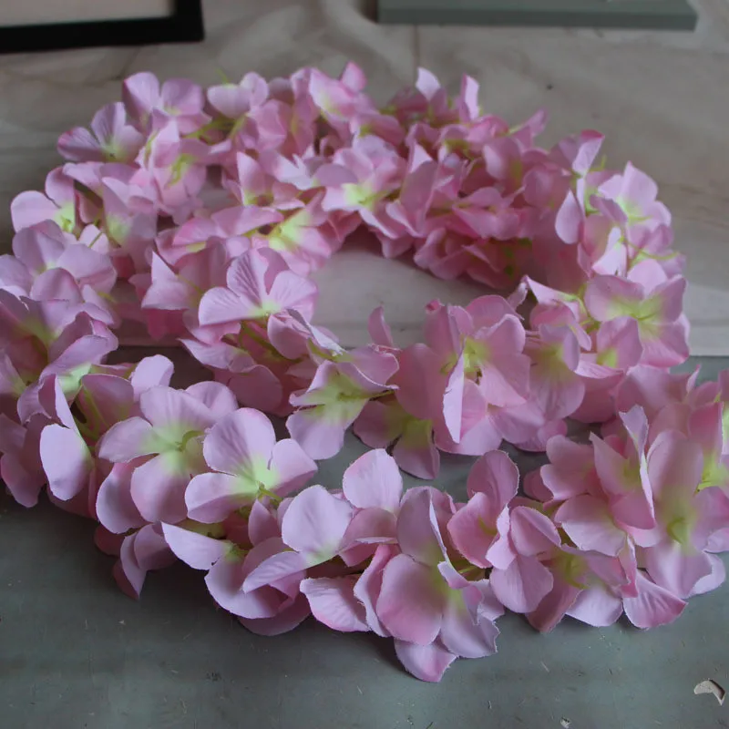 150CM Artificial Hydrangea Wisteria Flower For DIY Simulation Wedding Arch Square Rattan Wall Hanging Decoration D2 150CM Artificial Hydrangea Wisteria Flower For DIY Simulation Wedding Arch Square Rattan Wall Hanging Decoration D2