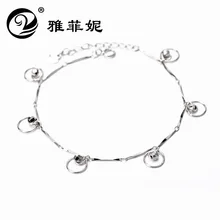 Jas fe ni 925 sterling silver bracelet round ball bracelet Yiwu small commodity first jewelry wholesale a undertakes