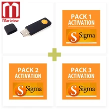Martview ключ SigmaKey+ Sigma Pack 1, 2, 3 действия