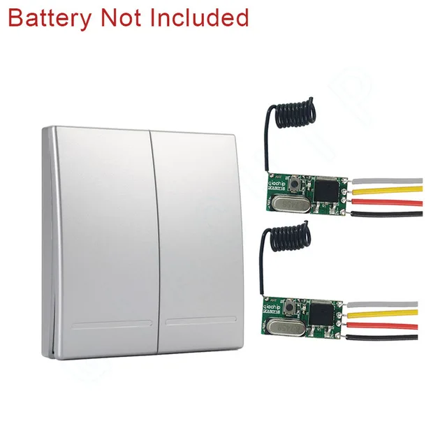 Commutateur Télécommande Sans Fil Interrupteur d/'Éclairage 12V 4 Canaux