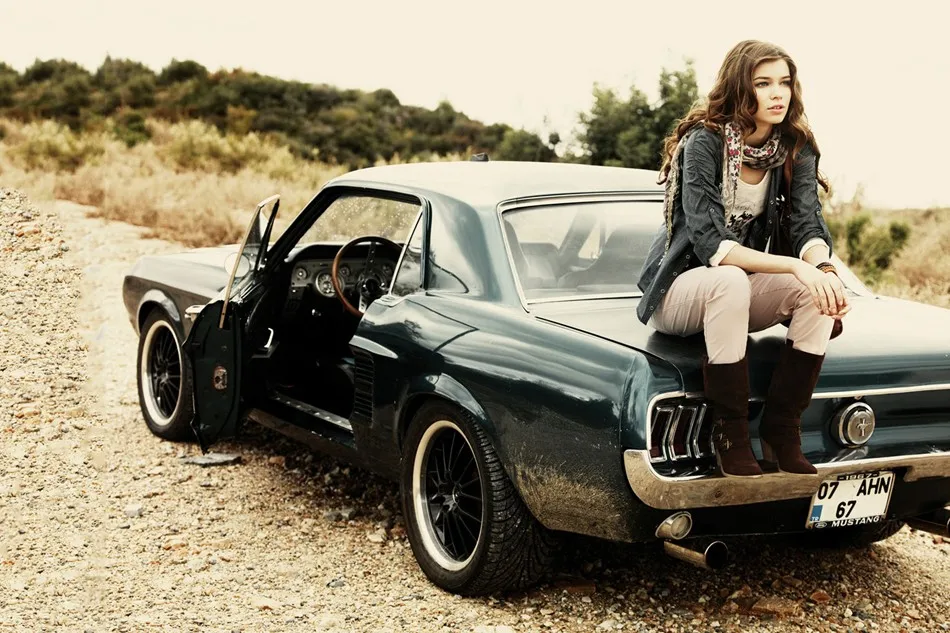 Лидер продаж автомобильный постер Ford Mustang Muscle Cars высокое качество изображение