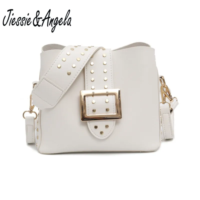 

Jiessie&Angela new fashion women bucket bag handbag high quality bag female shoulder bags lady's messenger bag bolosa
