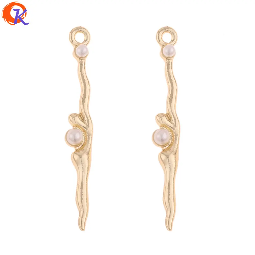 

Cordial Design 100Pcs 4*32MM Jewelry Accessories/Hand Made/Charms Pendant/Imitation Pearl/DIY Earrings Making/Earring Findings