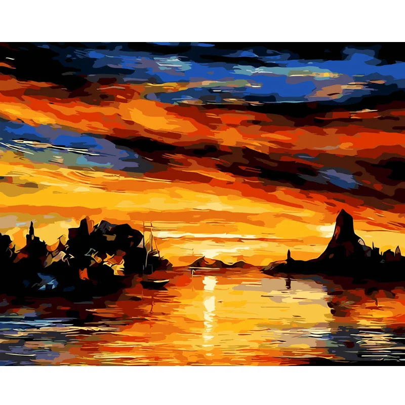 C DIY Landscape painting (6)