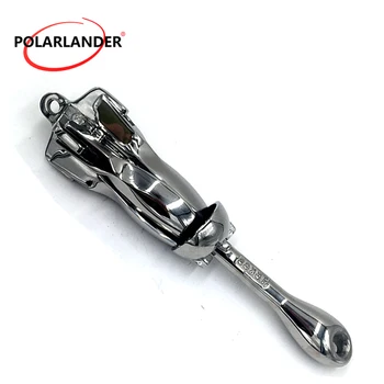 

Docking Hardware Grapnel Anchor Boat Folding 1.5KG Durable Parts Marine Yacht 316 Stainless Steel 2018 New Arrive