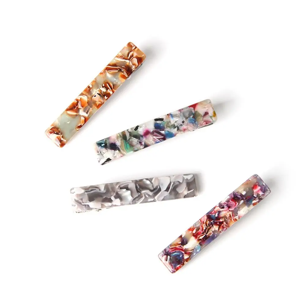 1 pc Resin Acetate Hair Clip Women Girls Headwear Barrettes Hairpins Gifts Duckbill Clip Hairpins Unique Design Hair clips 1 pc Resin Acetate Hair Clip Women Girls Headwear Barrettes Hairpins Gifts Duckbill Clip Hairpins Unique Design Hair clips