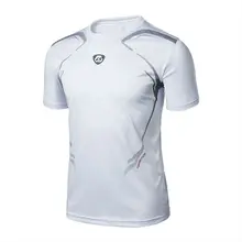 Men Summer Quick Dry Short T-shirt Fitness Muscle Stretch Top Tee Shirt M-2XL