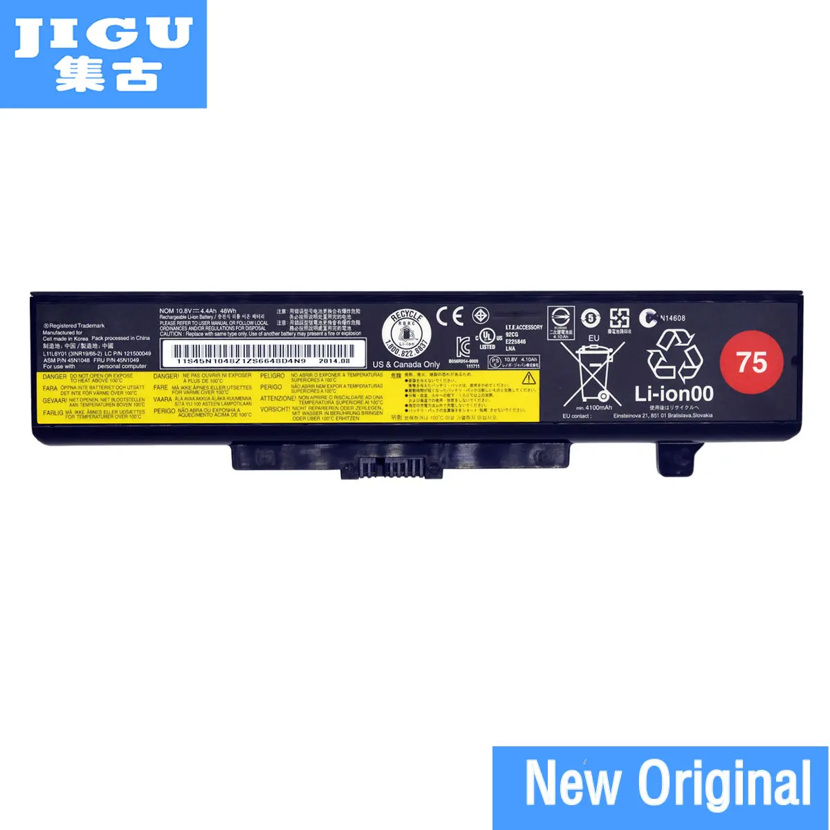 Продажа JIGU оригинальный ноутбук Батарея для lenovo V580 V580C Y480 Y480P Y485 Y580 Y580A Z380 Z480 Z485 Z580 Z585 V480S V480u