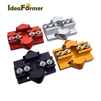 Kossel Delta Slide Tackle Effector Hammock Mini Carriage Closed Loop Belt Aluminum Alloy Kossel Delta effector 3D Printer Parts. delta rostock mini kossel aluminum magnetic effector carriage kit silver color anodized for diy kossel 3d printer