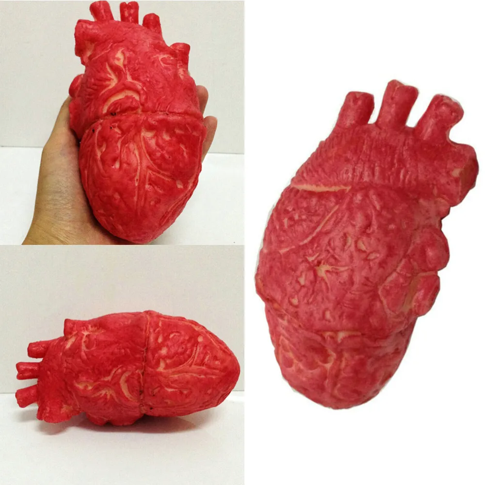 1pc halloween horrible bloody severed horror scary human heart lifesize scary fake rubber gory body part halloween decorations - Bloody Halloween Decorations 1pc halloween horrible bloody severed horror scary human heart lifesize scary fake rubber gory body part halloween decorations - Bloody Halloween Decorations