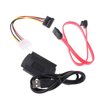 

1Set IDE/SATA Drive To USB Adapter Converter Cable For 2.5 / 3.5 Inch Hard Drive IDE SATA Hard Disk Interface Cable
