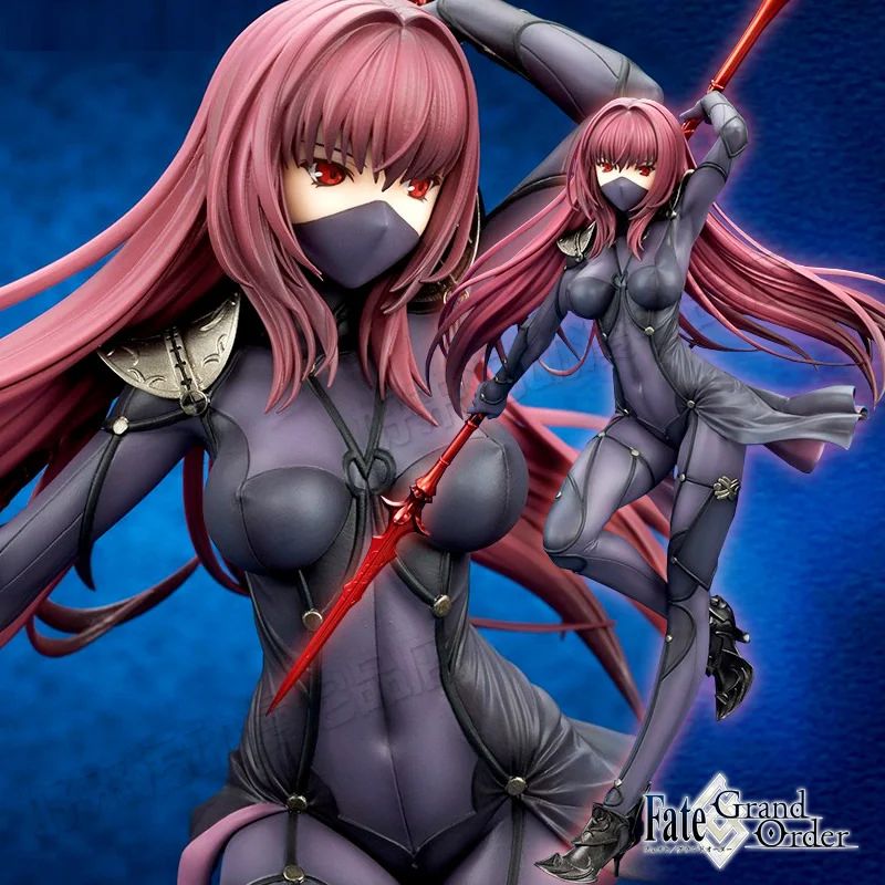 27 см Fate/Stay Night Экшн фигурки Fate Grand Order слуга Scathach Lancer masked ver фигурка игрушка ПВХ