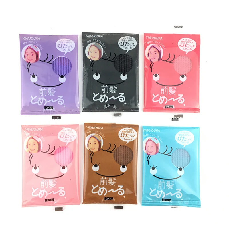 

1 Pcs Small Hair Sticker Clip Bangs Fixed Seamless Magic Paste Posts Magic Tape Fringe Hair Bang Patch