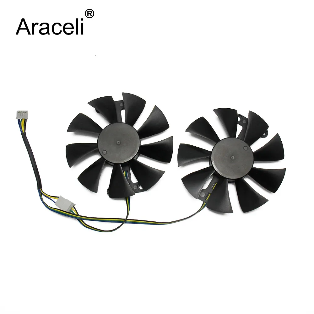 GA91S2U PowerColor Red Dragon RX480 RX580 RX470 GPU Графический альтернативный кулер для RX 580/480/470