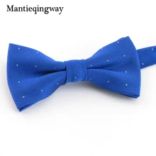 Mantieqingway Детский галстук-бабочка детская Карамельный цвет галстук-бабочка в горошек Галстуки Модная одежда для детей, Детская мода для девочек и мальчиков Нарядные Костюмы для свадьбы аксессуары Bowties