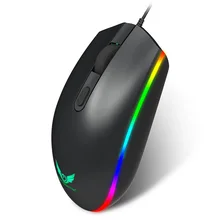 USB оптическая мышь 1600 точек/дюйм игровая мышь RGB оптическая геймерская мышь для ПК настольный ноутбук планшет компьютерная мышь Прямая поставка