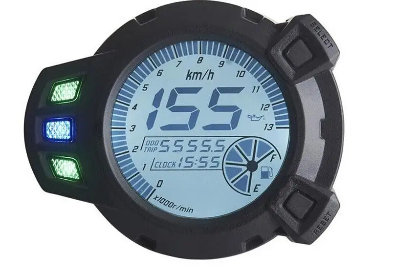 Счетчик для мотоцикла Ямаха BWS100 BWS125 2009-2015 Зума YW125 дисплей с подсветкой Спидометр