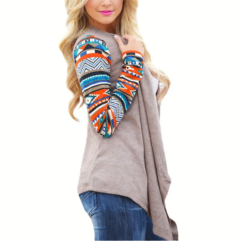 YGYEEG свитера с открытым стежком женский свитер женский зимний длинный вязаный кардиган с принтом брендовый Кардиган с длинным рукавом размера плюс S-5XL