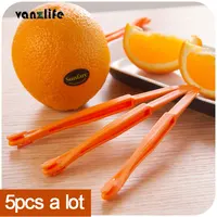 5 шт./vanzlife креативный длинный участок Оранжевый Овощечистка апельсиновый сок компактный и практичный помощник - изображение