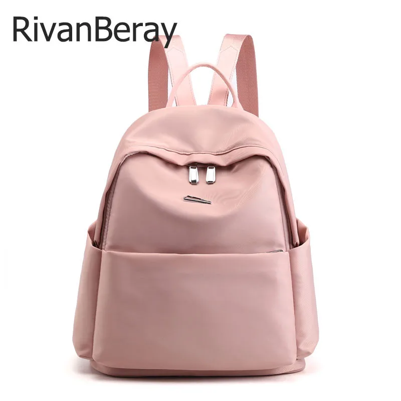 

Fashion Light Waterproof Nylon Backpack for Women Multi-pocket Quality School Shoulder Bag Girls Casual Daypack Mochila Feminina
