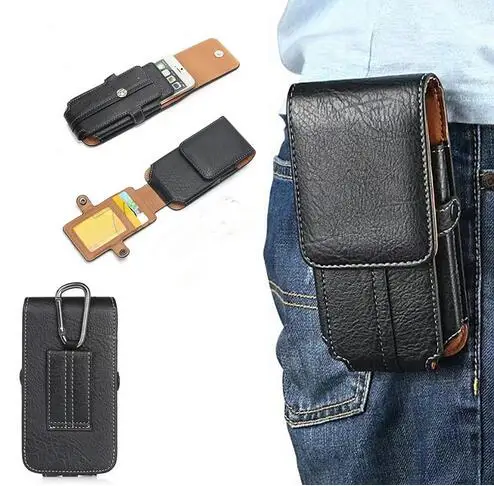 

For Samsung Galaxy A90 S10 5G A6 Plus A7 A8 A9 2018 Note 8 A70 Cases Stone Pattern PU Leather Waist Bag Clip Belt Pouch Holster