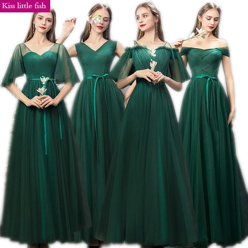 Onsoyours Vestido Mujer Elegantes Boda Ropa de Mujer Coctel Vestidos Dama  de Honor A Verde XS : : Moda