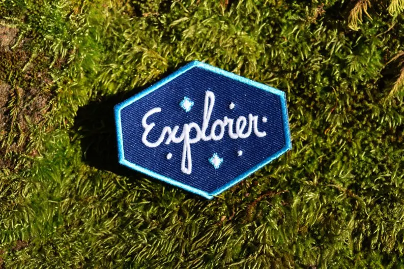 Нашивка для исследователя нашивки с космосом Space Explorer путешествий|Заплатки| |